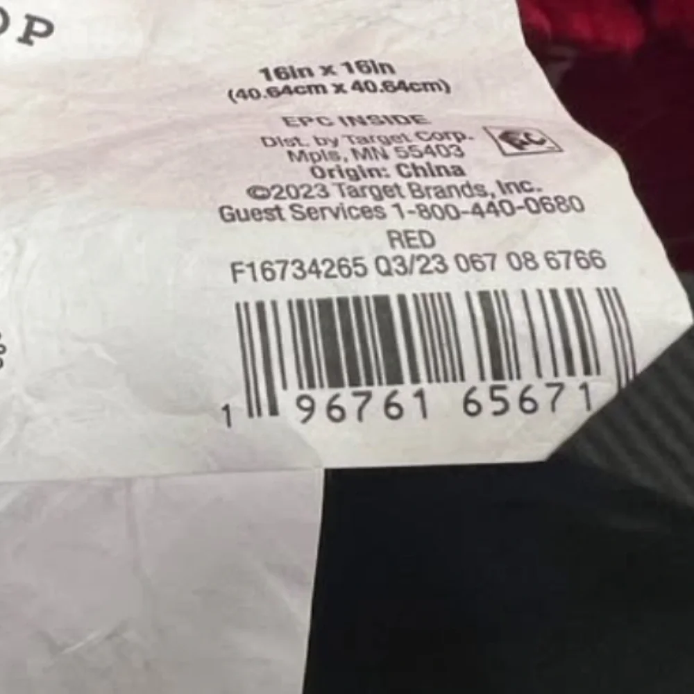 Target Red Plaid Decorative Pillows 4 count